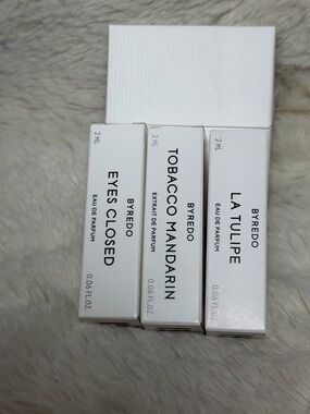 Lot of 3 Byredo Deluxe samples 2ml each (read)